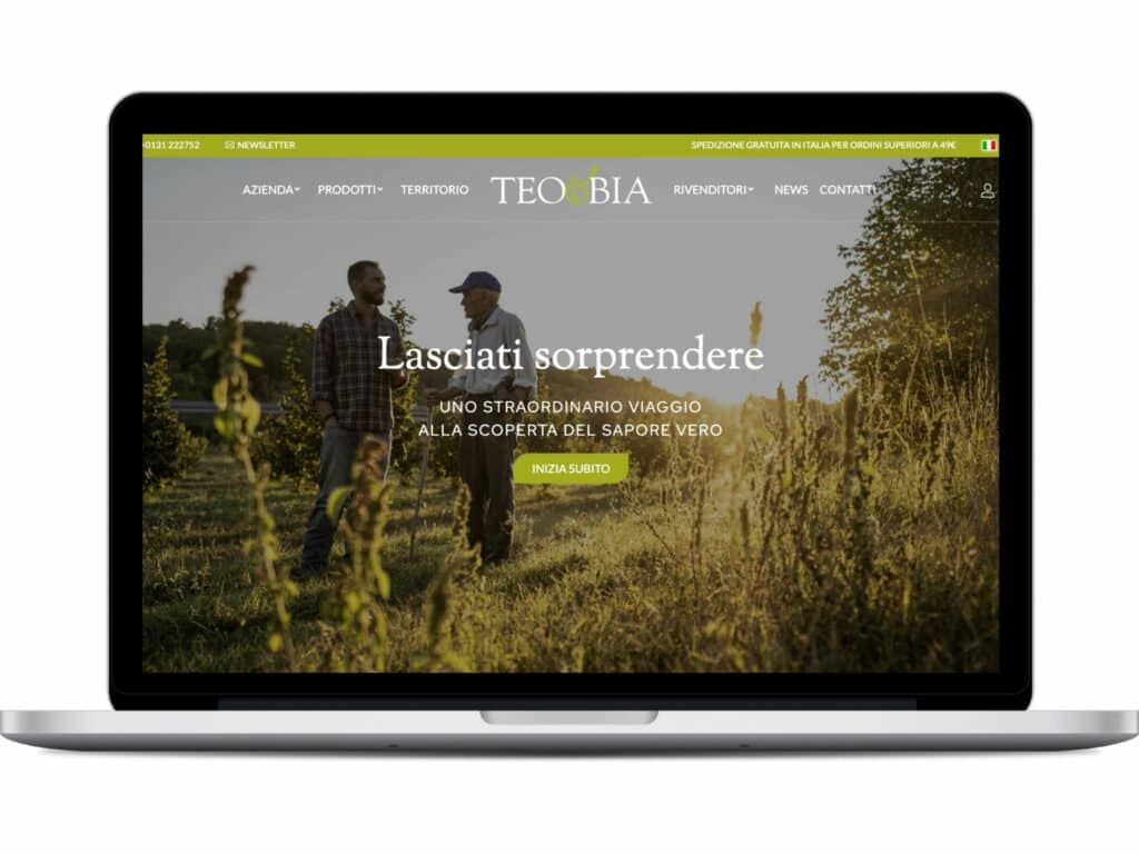 Agenzia Kom Esperienza Web e-commerce e Digital Marketing: Teo&bia